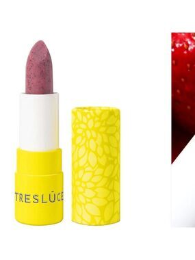 Tresluce Beauty Always Suave Lip Scrub Strawberry Fresa NIB